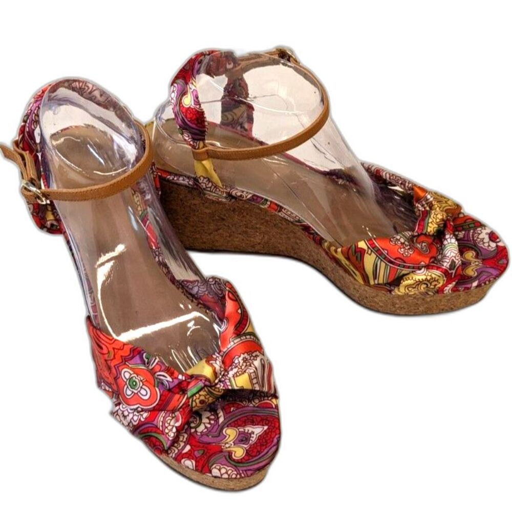Nine West Electrico Wedge Sandal, size 10